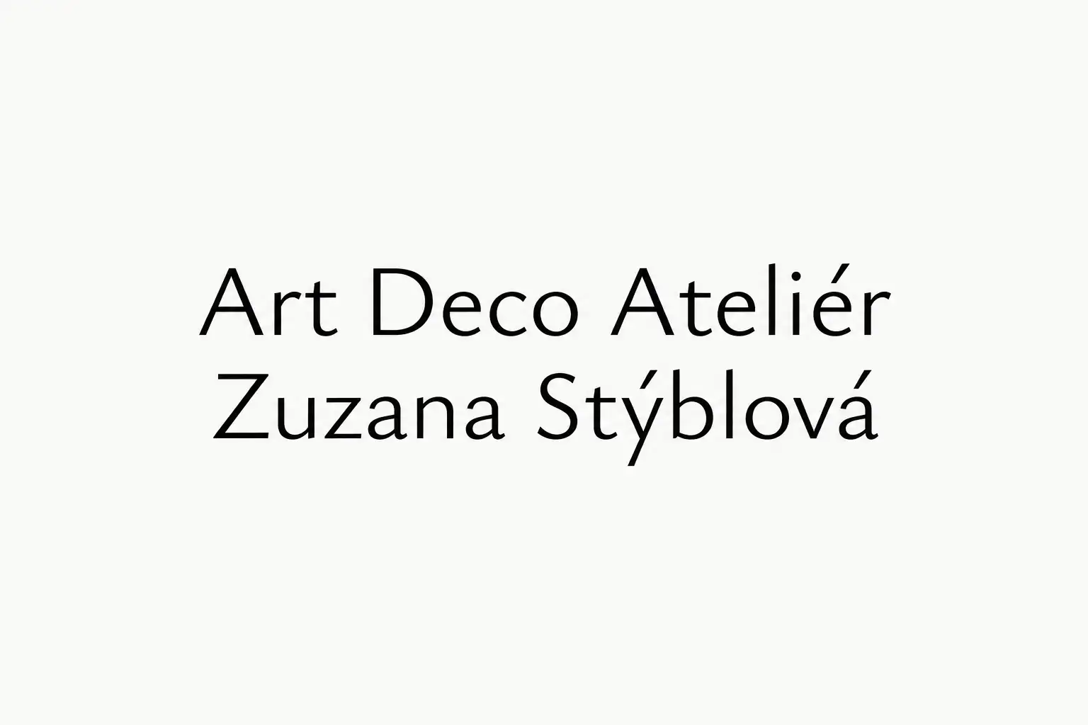 Art Deco Ateliér Zuzana Stýblová – floristika, dekorace a interiérový design